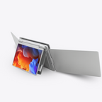 Falco Fly Ultra 16 portable monitor folded for compact and lightweight design